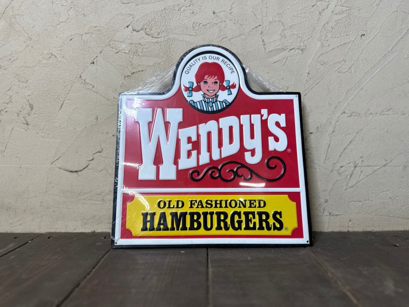 wendy's サインボード